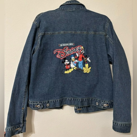 Disney Jackets & Blazers - Vintage Disney Denim Jacket Size XL